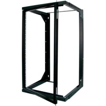 CHIPTECH, INC DBA VERTICAL CABLE Vertical Cable 047-WSM-2026, 20U Wall Mount Open Swing Out Rack 047-WSM-2026